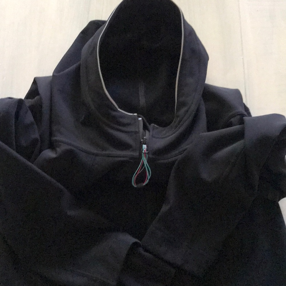 Gorgeous 3/4 length fleece lined rain coat